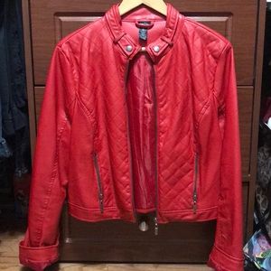 Red Leather Jacket
